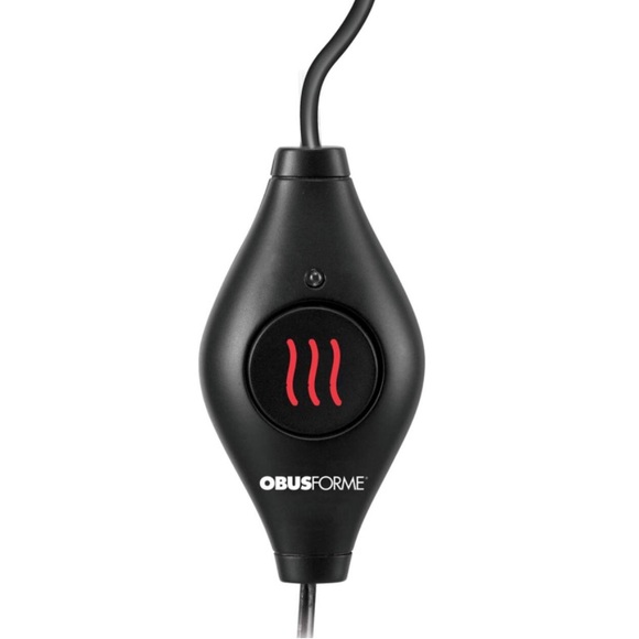 NWT Obusforme Full Back & Seat Heated Car Cushion - Picture 3 of 3